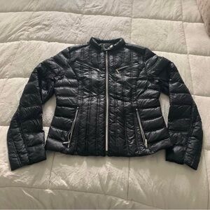 Black puffer jacket from Nordstrom
